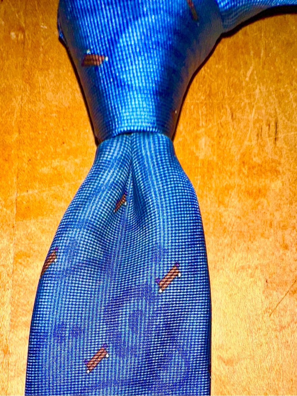 Guy LaRoche trompe l'oueil tie like new vintage